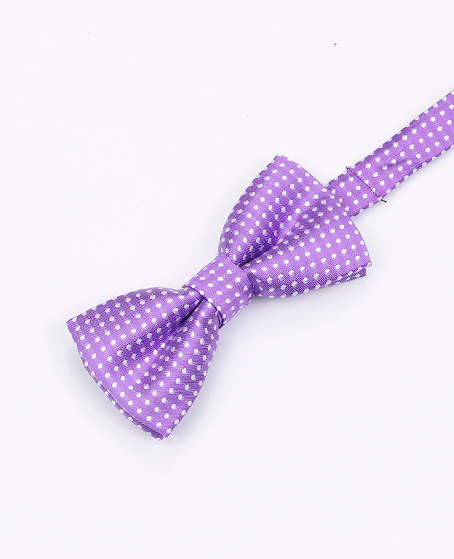 Violette Fliege n°1 mit Punkten für Kinder aus Polyester | Louis - Unipap's