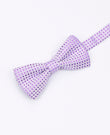 Fliege Violett n°2 mit Punkten Kinder aus Polyester | Louis - Unipap's