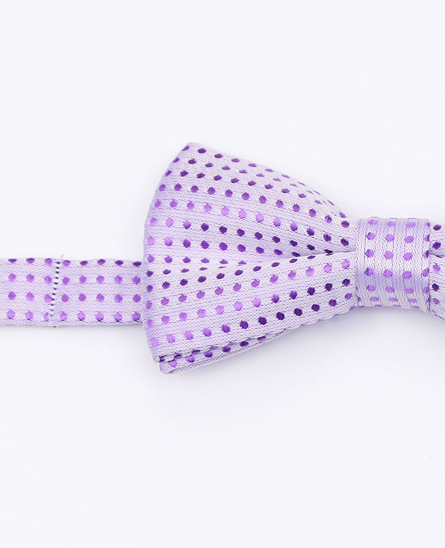 Violette Fliege mit Punkten für Kinder aus Polyester | Louis - Unipap's
