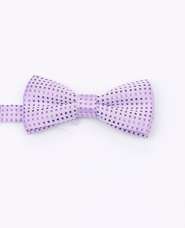 Violette Fliege n°2 mit Punkten für Kinder aus Polyester | Louis - Unipap's