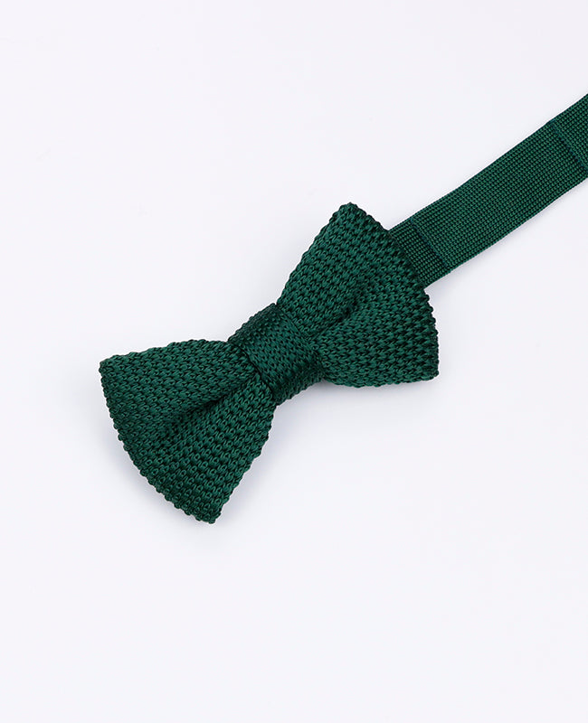 Grüne Strickfliege Nr. 1 für Kinder „Léon"