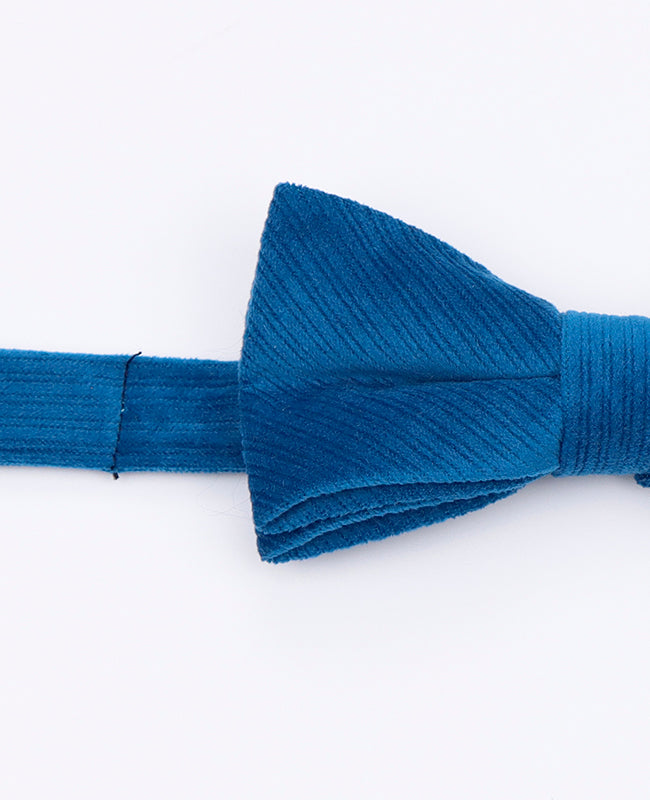 Fliege Blau n°2 Kinder aus Samt | Marius - Unipap's