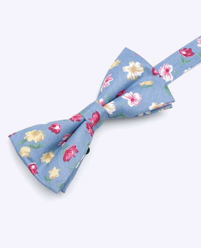 Fliege Liberty Blau n°4 Herren Baumwolle | Gaspard - Unipap's