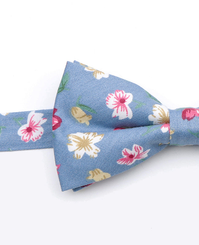 Fliege Liberty Blau Nr. 4 Herren aus Baumwolle | Gaspard - Unipap's