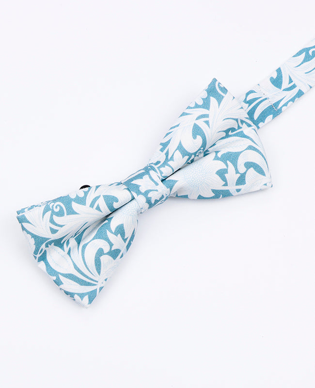 Fliege Liberty Blau n°9 Herr aus Baumwolle 