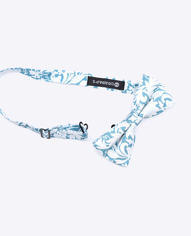 Fliege Liberty Blau n°9 Herr aus Baumwolle 