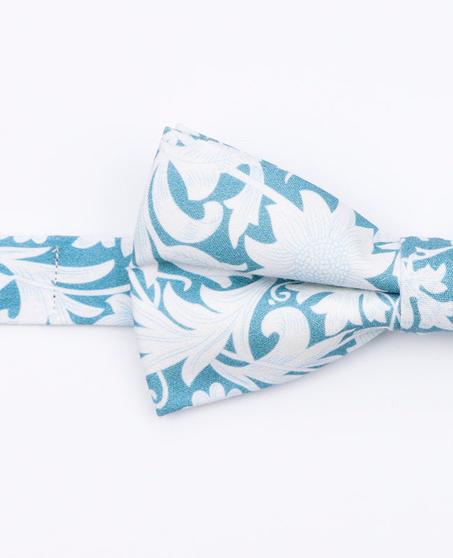 Fliege Liberty Blau n°9 Herr aus Baumwolle 