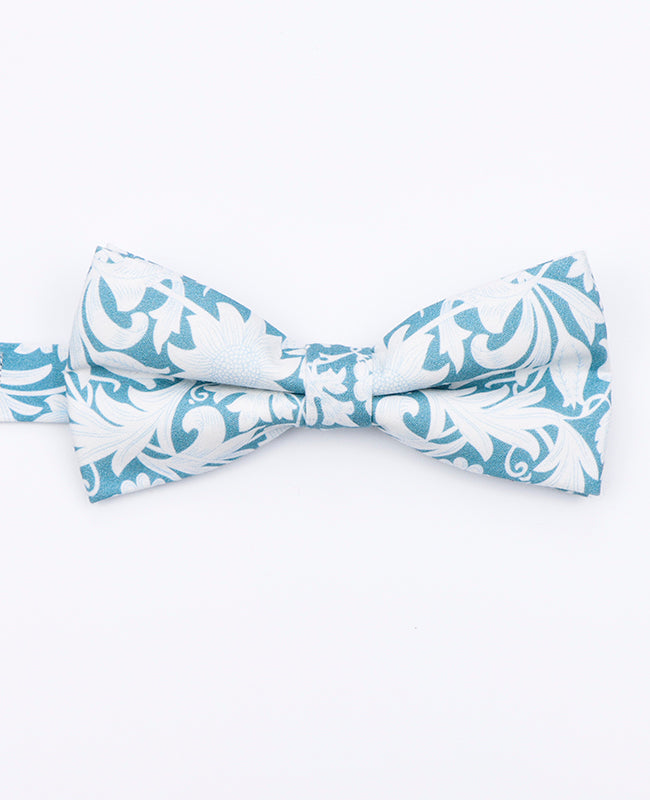 Fliege Liberty Blau n°9 Herr aus Baumwolle 