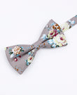 Fliege Liberty Grau Herren Baumwolle Gaspard 
