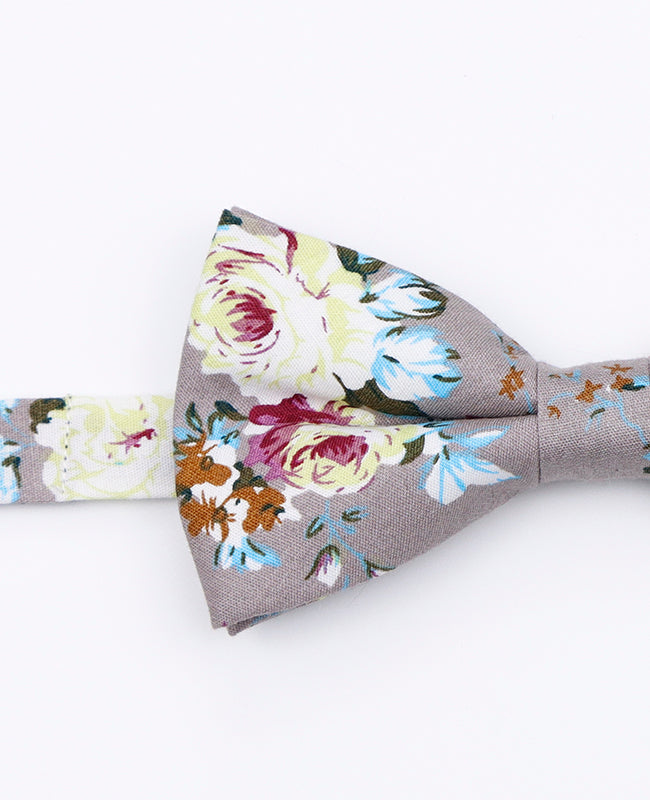 Fliege Liberty Grau Herren Baumwolle Gaspard 