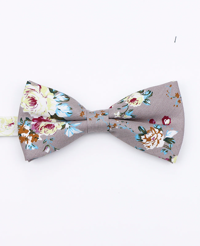 Fliege Liberty Grau Herren Baumwolle Gaspard 
