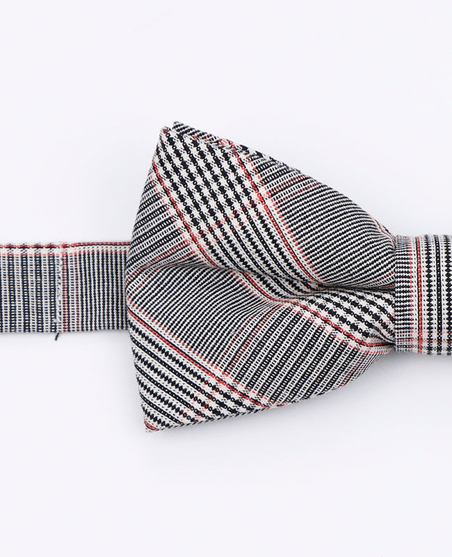 Fliege Tartan Grau n°2 Herren aus Baumwolle | Marcel - Unipap's