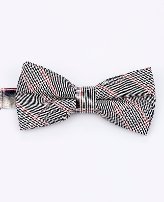 Fliege Tartan Grau n°2 Herren aus Baumwolle | Marcel - Unipap's