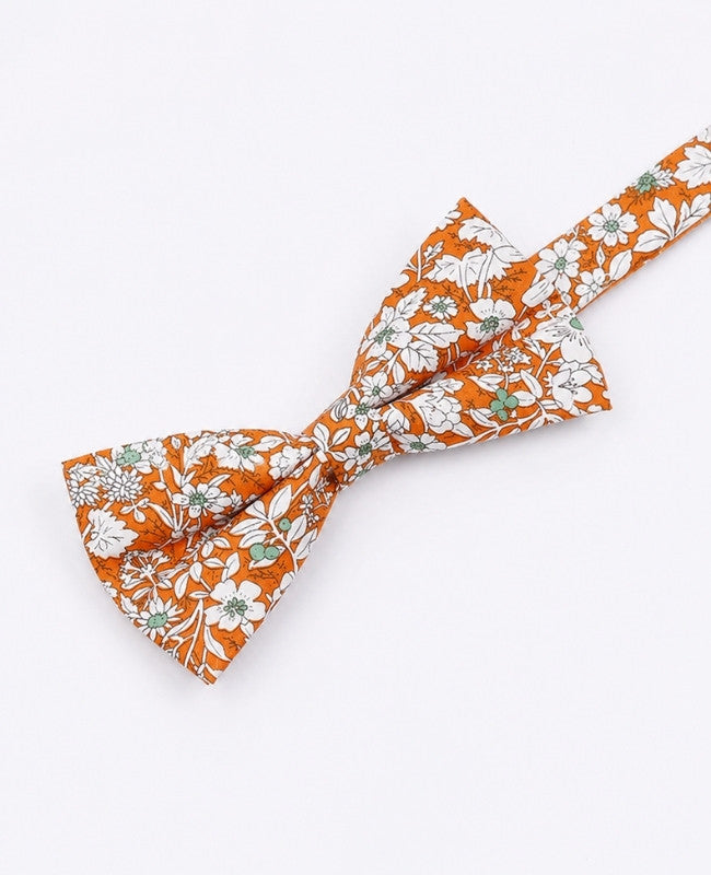 Fliege Liberty Orange Herren Baumwolle „Clovis"