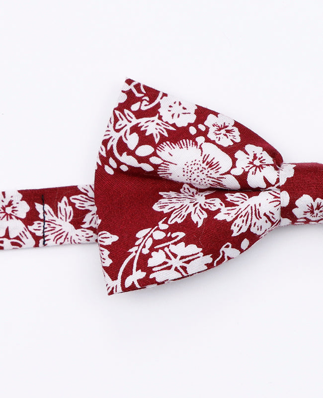 Fliege Liberty Rot n°2 Herren aus Baumwolle | Clovis - Unipap's