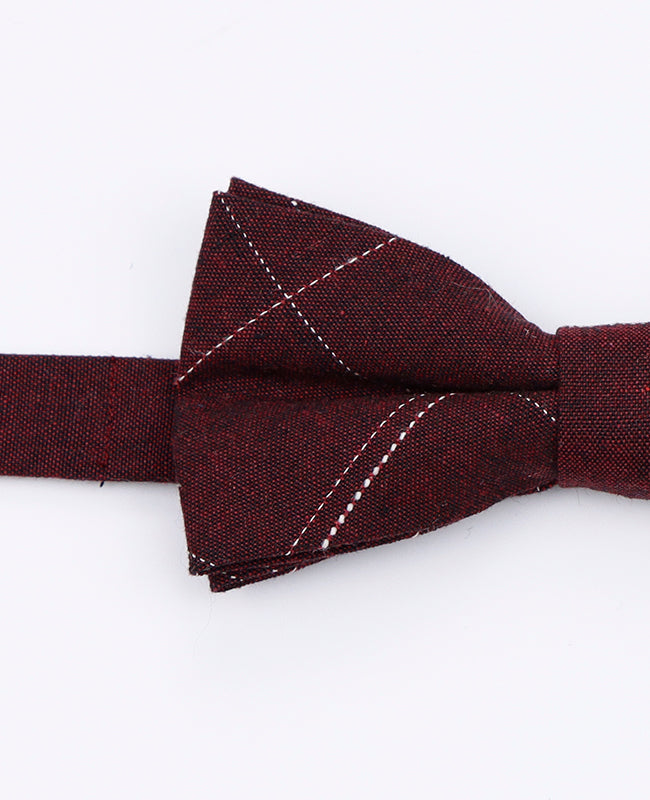 Fliege Tartan Rot Herren aus Baumwolle | Marcel - Unipap's