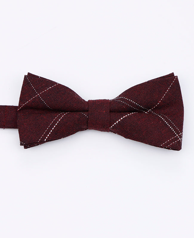 Fliege Tartan Rot Herren aus Baumwolle | Marcel - Unipap's