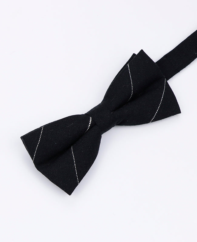 Fliege Tartan Schwarz n°2 Herren aus Baumwolle | Marcel - Unipap's