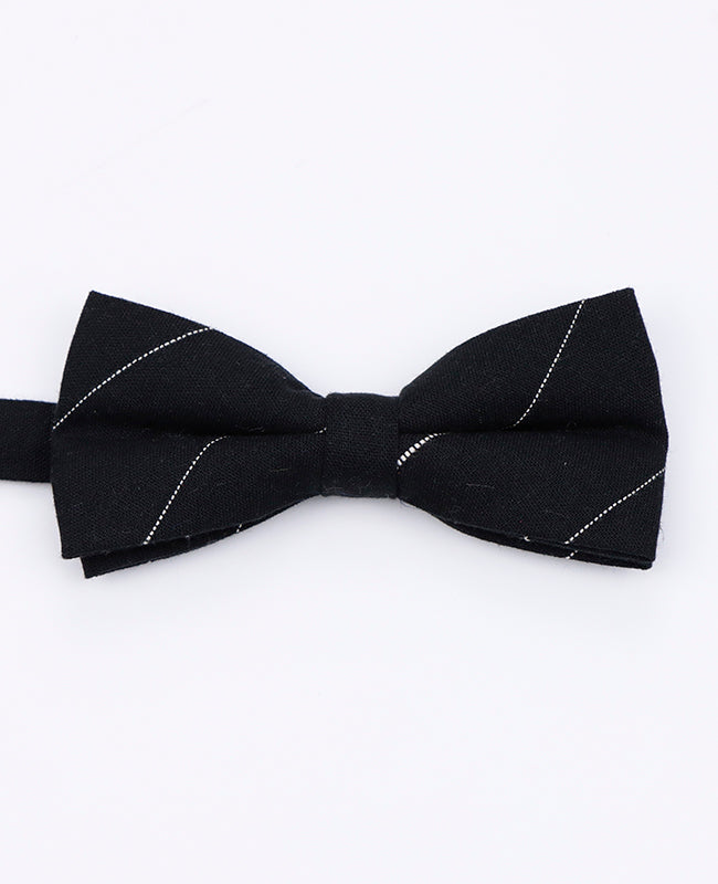 Fliege Tartan Schwarz n°2 Herren aus Baumwolle | Marcel - Unipap's