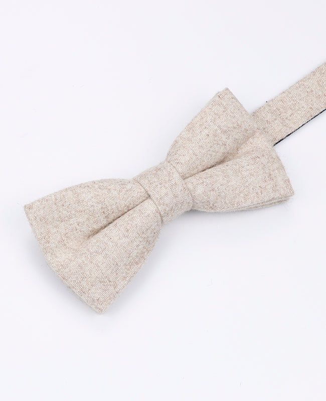 Fliege Beige n°2 Herren aus Wolle | Claude - Unipap's