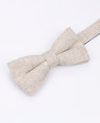 Fliege Beige n°2 Herren aus Wolle | Claude - Unipap's