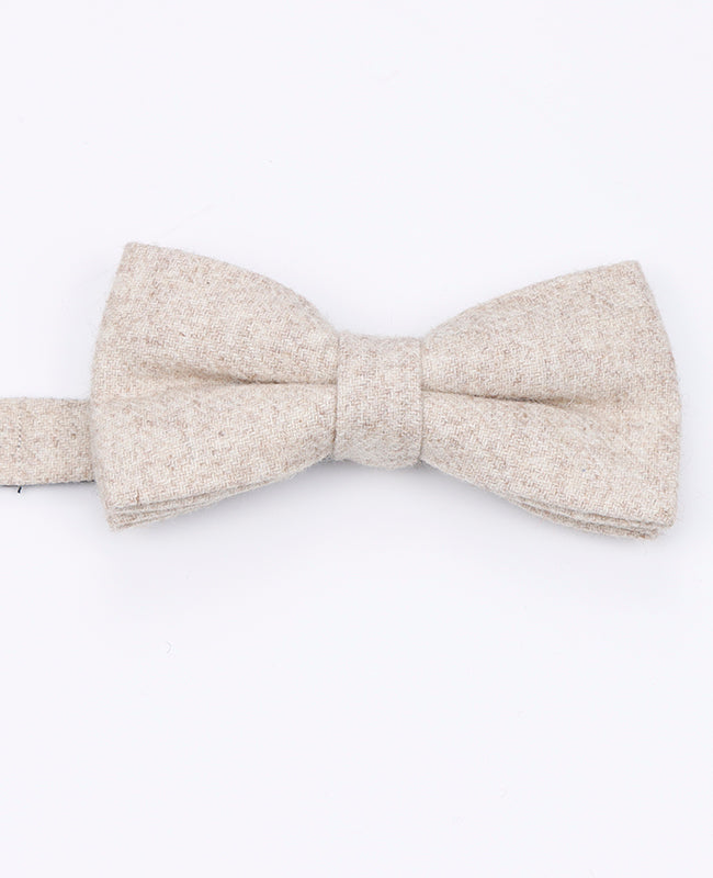 Fliege Beige n°2 Herren aus Wolle | Claude - Unipap's