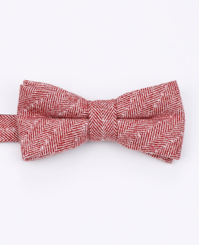 Fliege Rot n°1 Herren aus Wolle | Claude - Unipap's