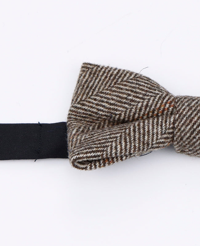 Fliege Tartan Grau n°3 Herren Wolle | Norbert - Unipap's