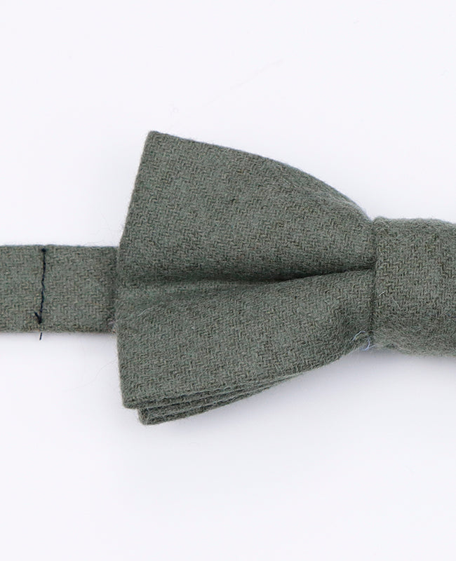 Fliege Grün Nr. 2 Herren aus Wolle | Claude - Unipap's