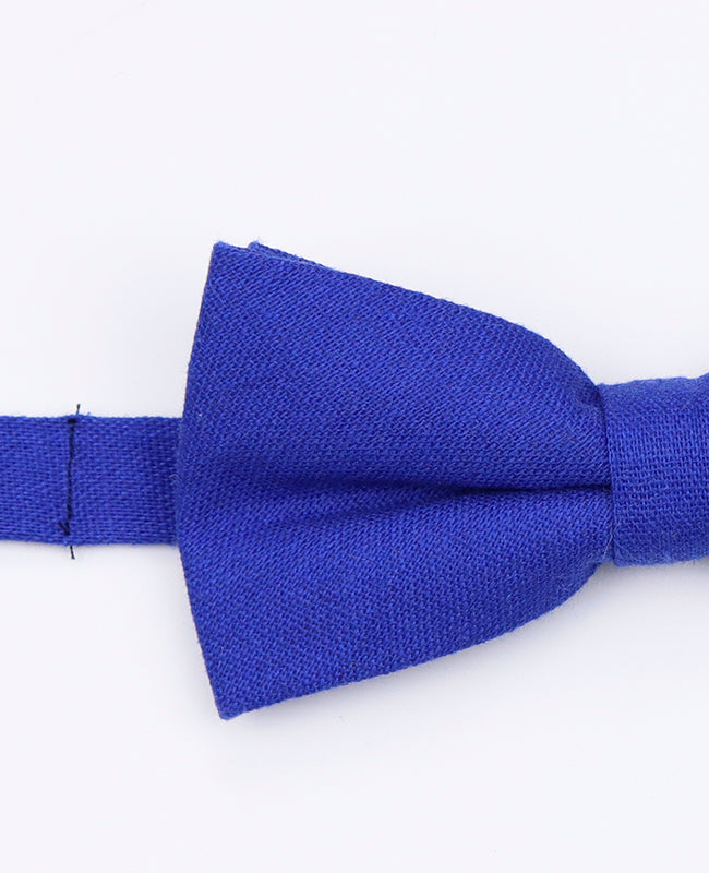 Fliege Blau n°4 Herren Leinen | Basile - Unipap's