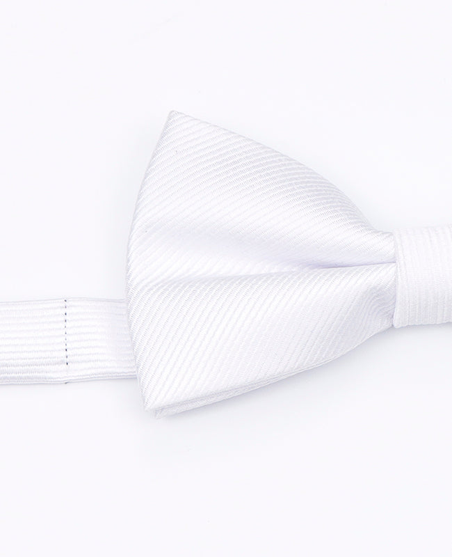 Noeud Papillon Blanc Homme en Polyester | Lucien - Unipap's