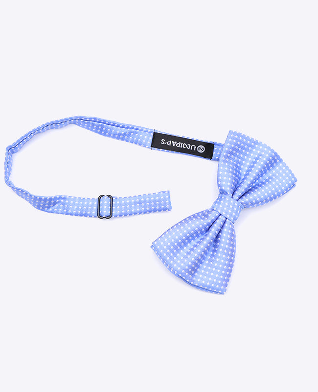 Blaue Fliege mit Punkten für Herren aus Polyester | Louis - Unipap's
