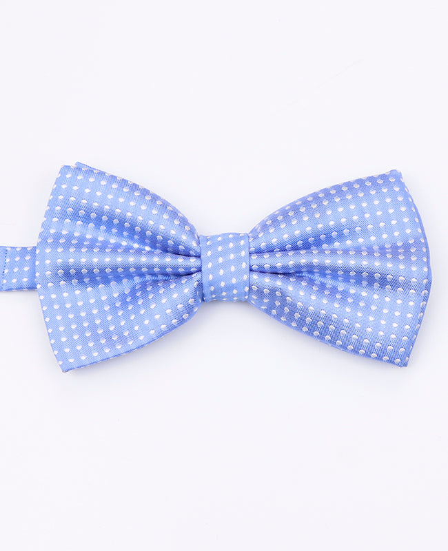 Blaue Fliege n°2 mit Punkten Herren aus Polyester | Louis - Unipap's