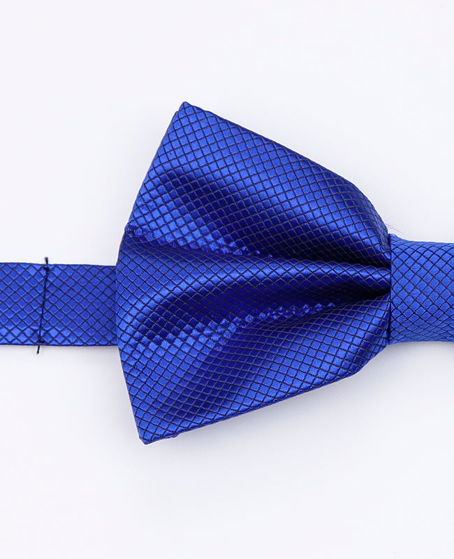 Fliege Blau n°2 Herren aus Polyester | Martin - Unipap's