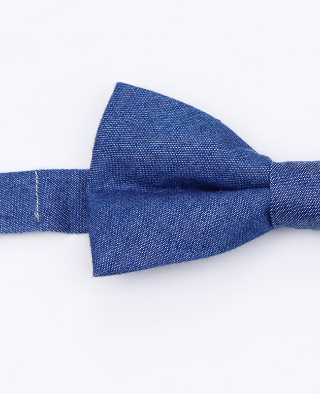 Fliege Blau Nr. 4 für Herren aus Baumwolle 