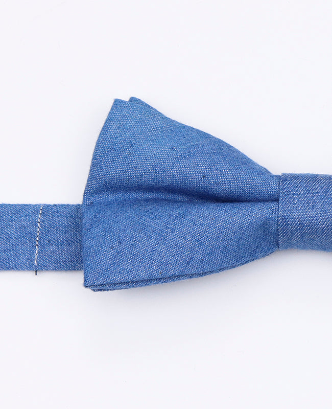 Fliege Blau Nr. 5 für Herren aus Baumwolle 