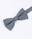 Fliege Blau Nr. 8 Herren aus Polyester | Octave - Unipap's