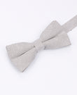 Fliege Grau n°2 Herren aus Baumwolle «Edgard»