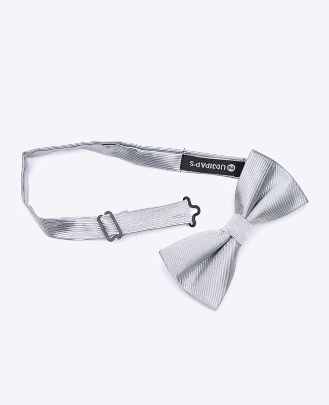 Fliege Grau Nr. 2 Herren Polyester | Lucien - Unipap's