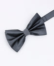 Fliege Grau Nr. 2 Herren aus Polyester