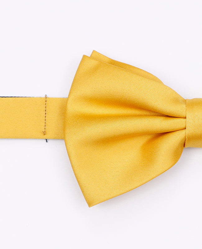 Fliege Gelb n°1 Herren aus Polyester «Anatole»