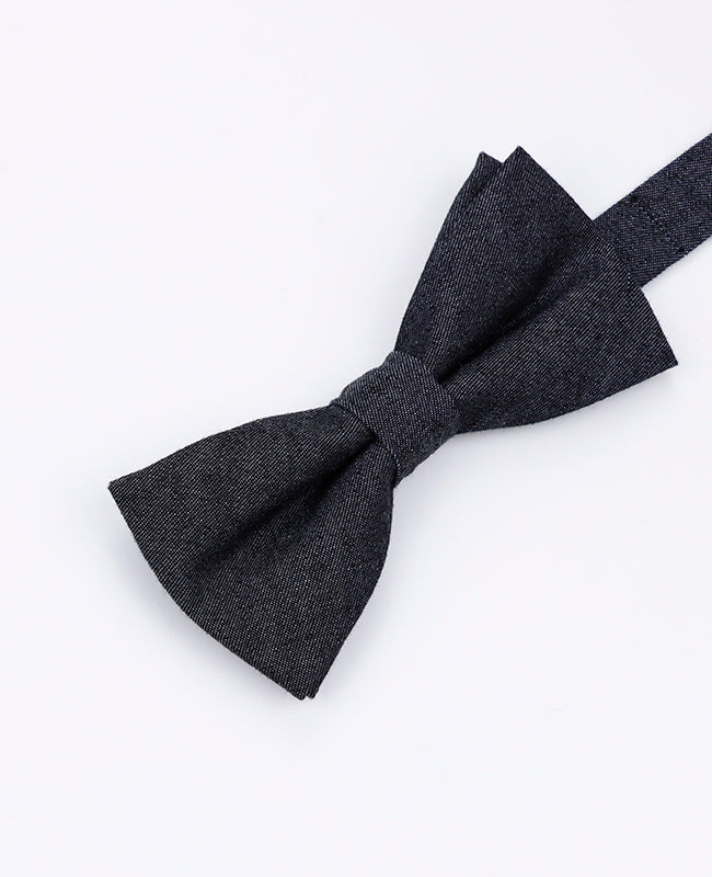 Noeud Papillon Noir Homme en Coton «Edgard»