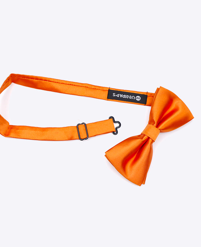 Fliege Orange Herren Polyester | Jules - Unipap's