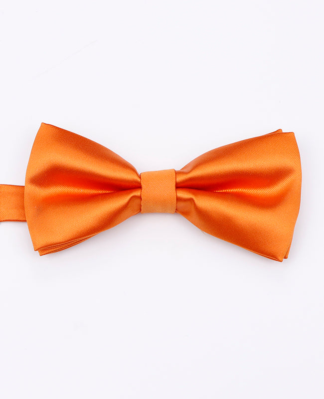 Fliege Orange Herren Polyester | Jules - Unipap's
