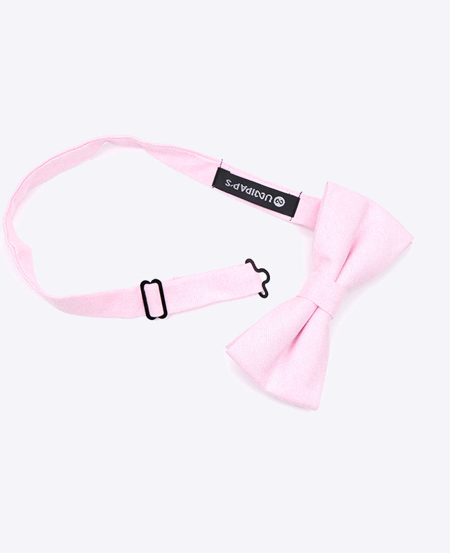 Fliege + Einstecktuch Rosa Nr. 2 Herren aus Baumwolle «Edgard»