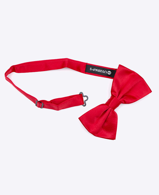 Fliege Rot n°2 Herren Polyester | Anatole - Unipap's