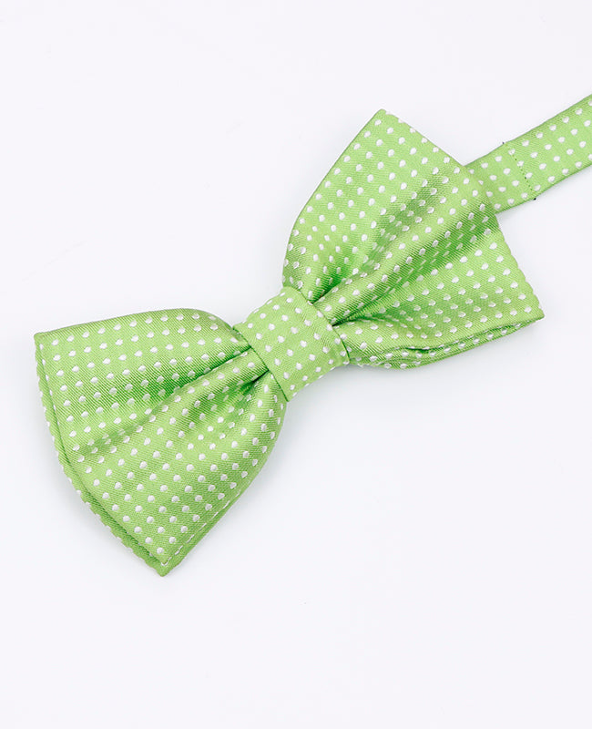 Fliege Grün n°1 gepunktet Herren aus Polyester | Louis - Unipap's