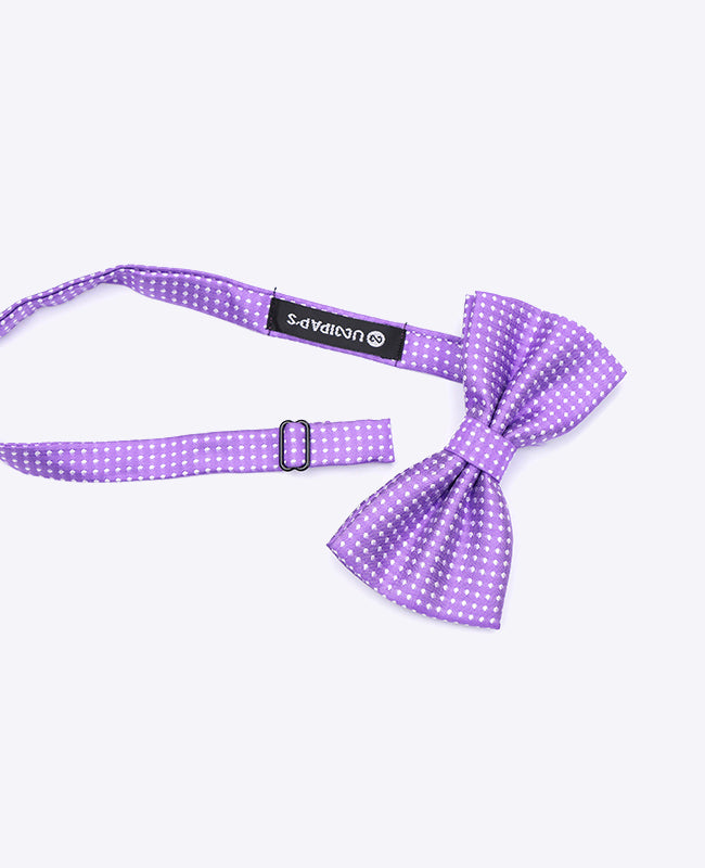 Violette Fliege n°1 mit Punkten für Herren aus Polyester | Louis - Unipap's