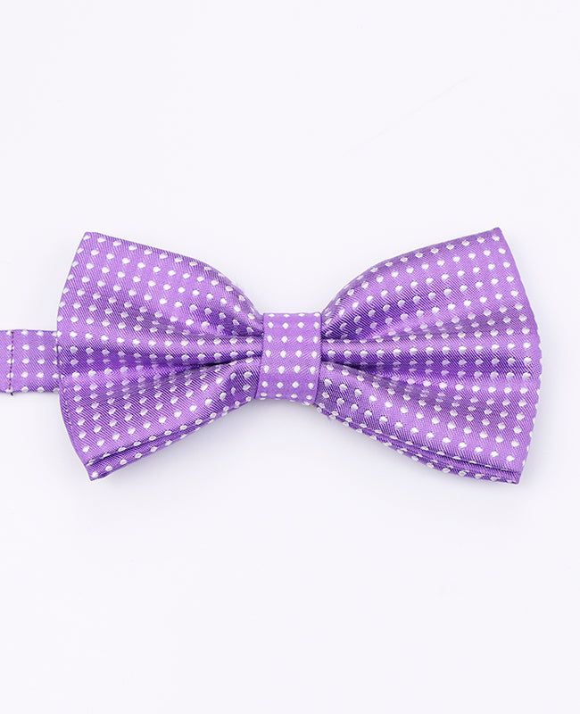 Violette Fliege mit Punkten für Herren aus Polyester | Louis - Unipap's