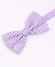 Fliege Violett Nr. 2 mit Punkten Herren aus Polyester | Louis - Unipap's